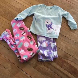 Carters 12 months pajamas